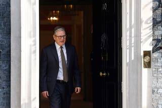 Prime minister Keir Starmer at the 10 Downing Street in central London